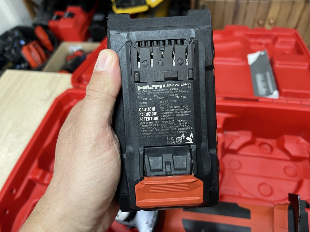 Hilti AG 6D-22-150 Nuron / безщіткова болгарка Хілті 150 мм Нурон