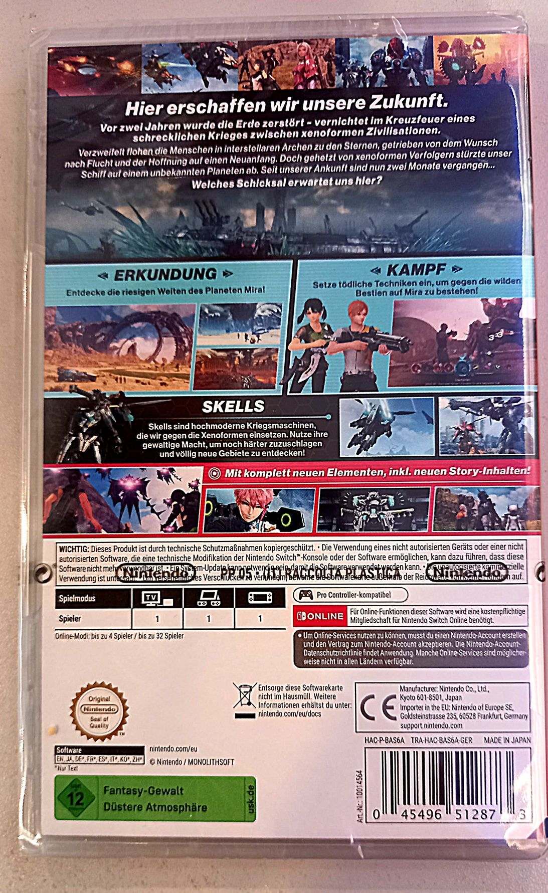 Gra Xenoblade Chronicles X Nintendo Switch/Nówka! s. Chorzów