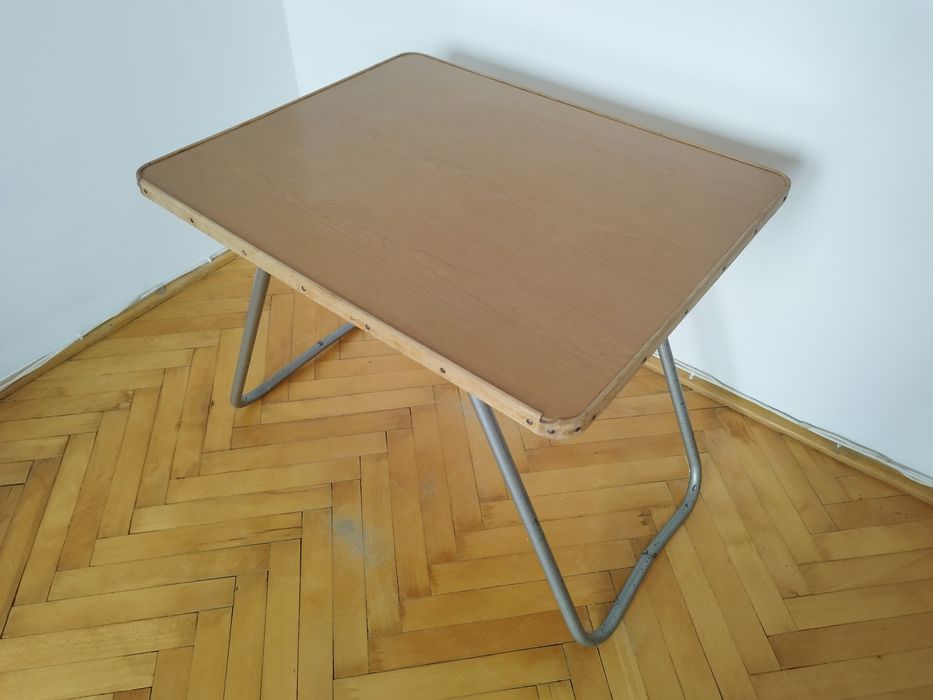 Solidny stół rozkładany na działkę, do warsztatu lub piwnicy, 2 szt.