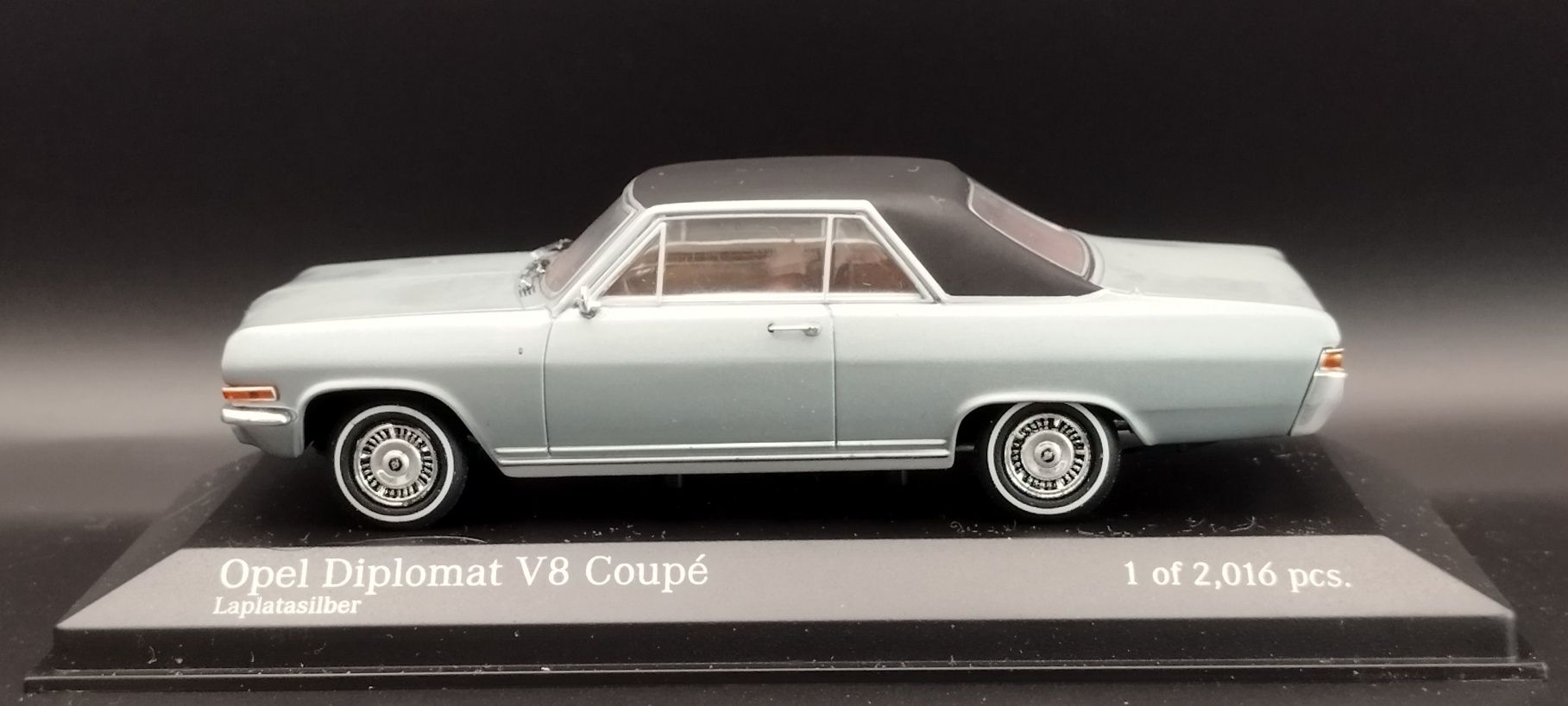 1:43 Minichamps Opel Diplomat V8 Coupe Limit 1/2016 sztuk model nowy