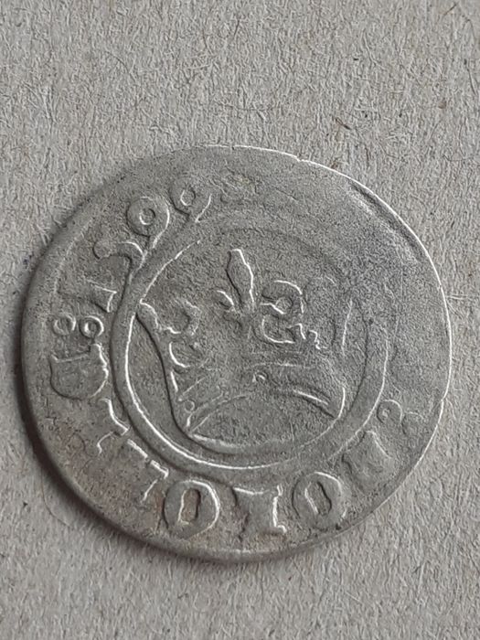 R8 Półgrosz 1599r. Zygmunt Stary. Rzadkość