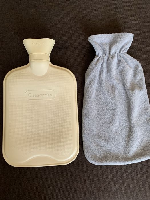 Грелка резиновая с чехлом