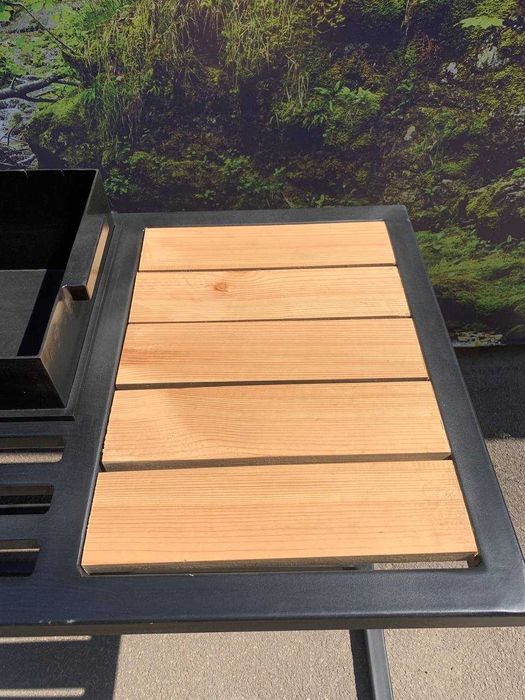 Мангал із жаростійкої сталі