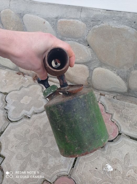 Паяльна лампа ссср бензинова