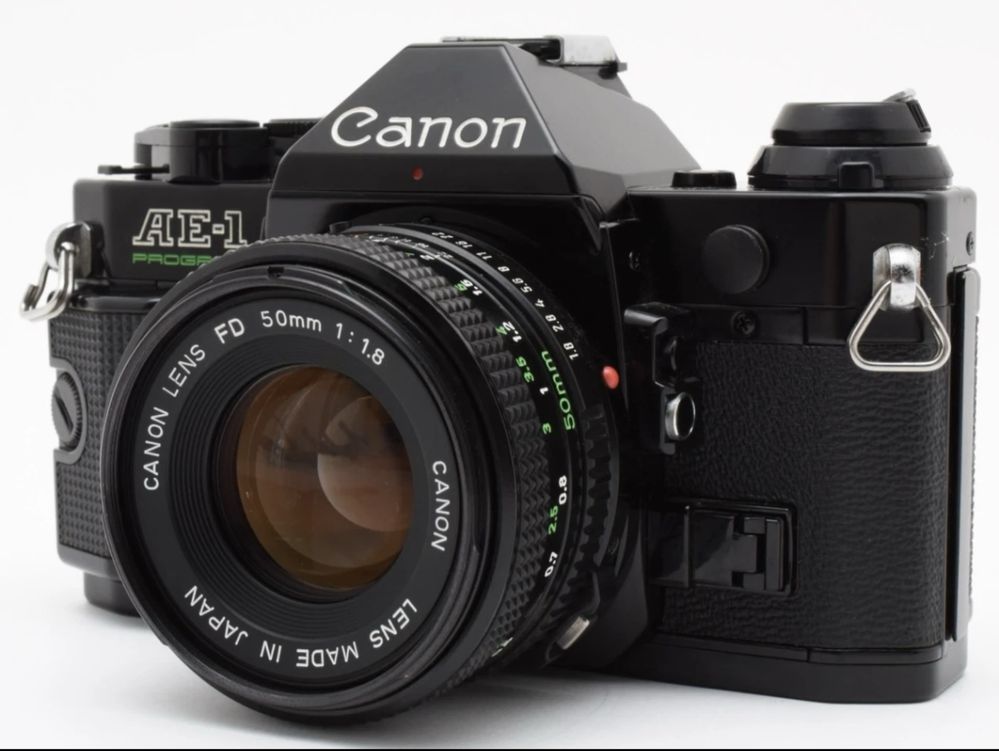 Canon Ae-1 Program black edition 100% funcional