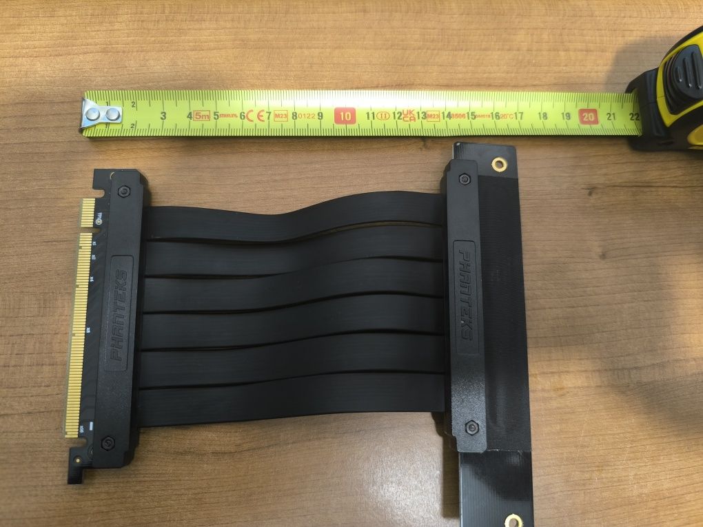 Riser Phanteks PCI-E 4.0 x16, 90º - 160mm (16c