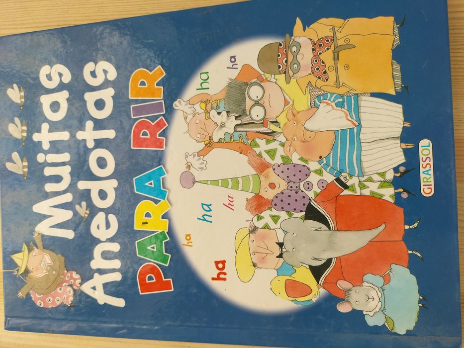 Livro - Muitas anedotas para rir