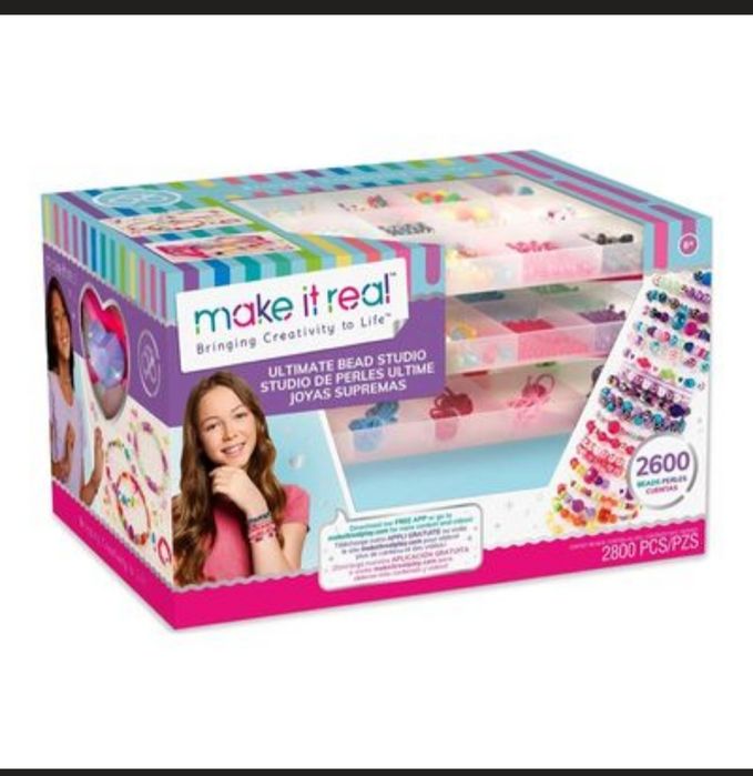 Набір для створення браслетів Make it Real Власна студія  плетіння