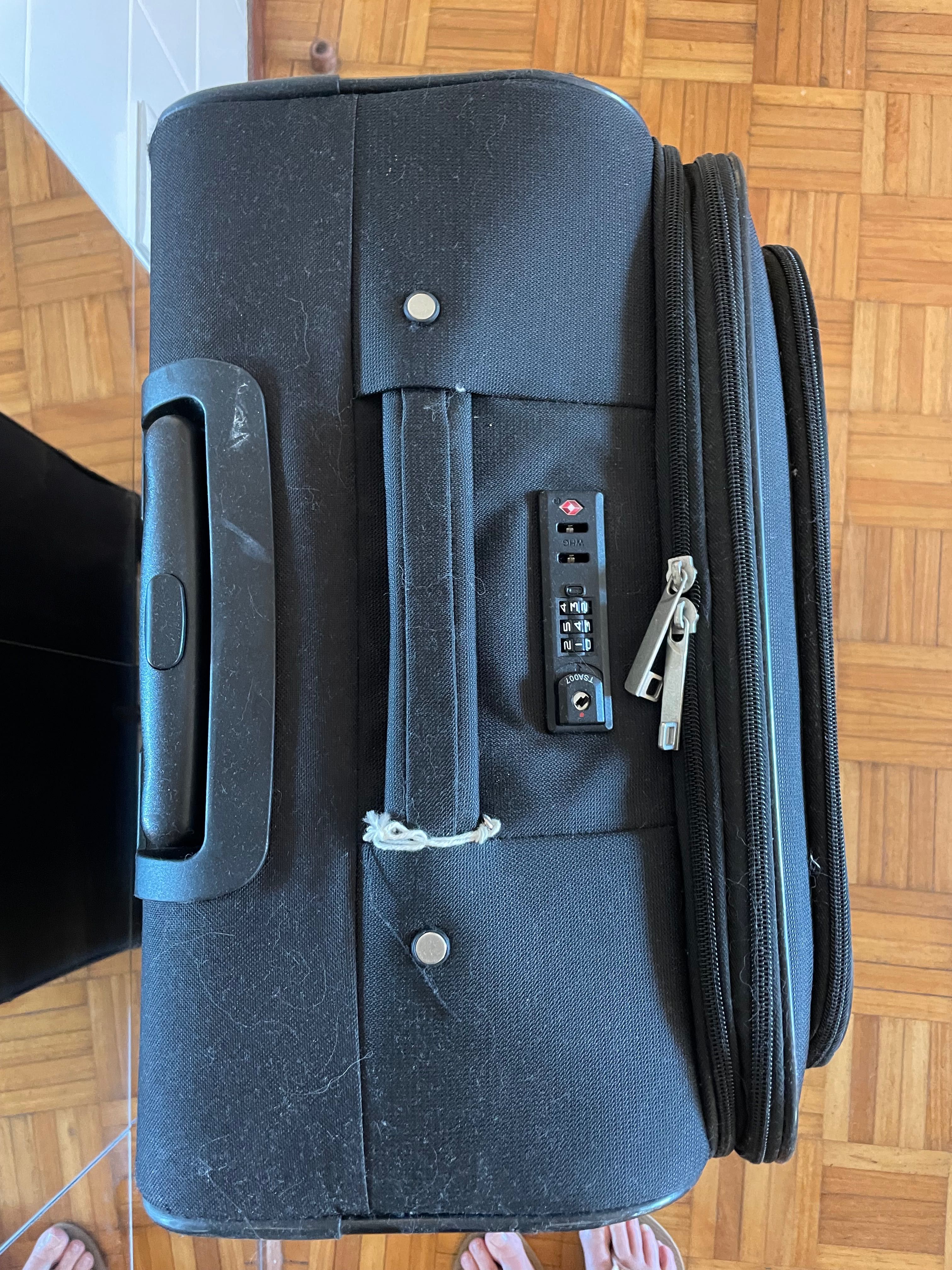 Mala de viagem preta