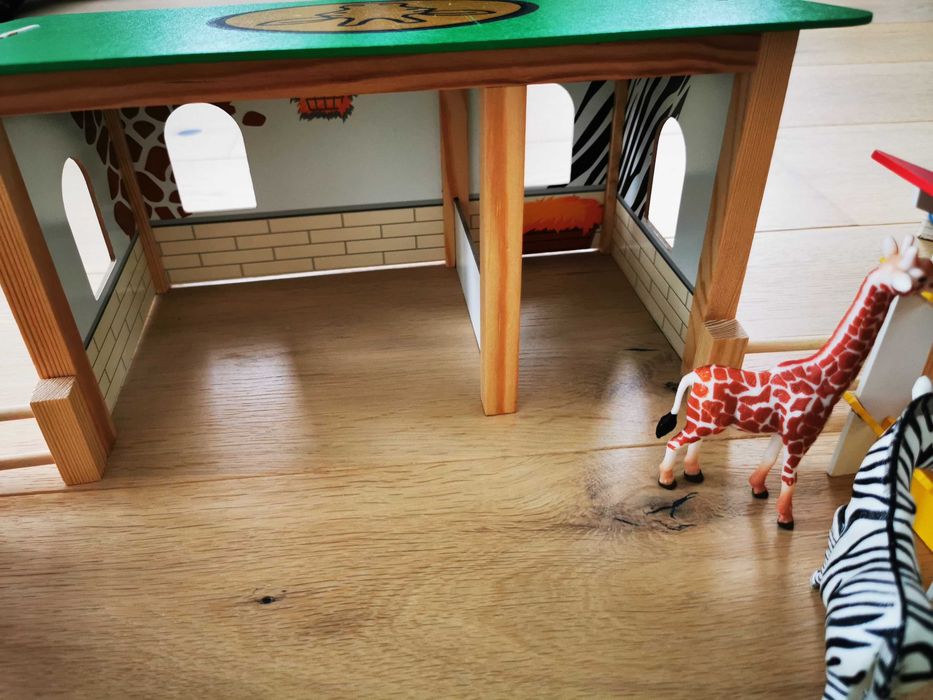 ZOO wybieg Playtive Lidl drewniany