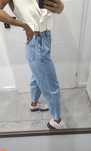 Spodnie jeansy Zara chino carrot mom