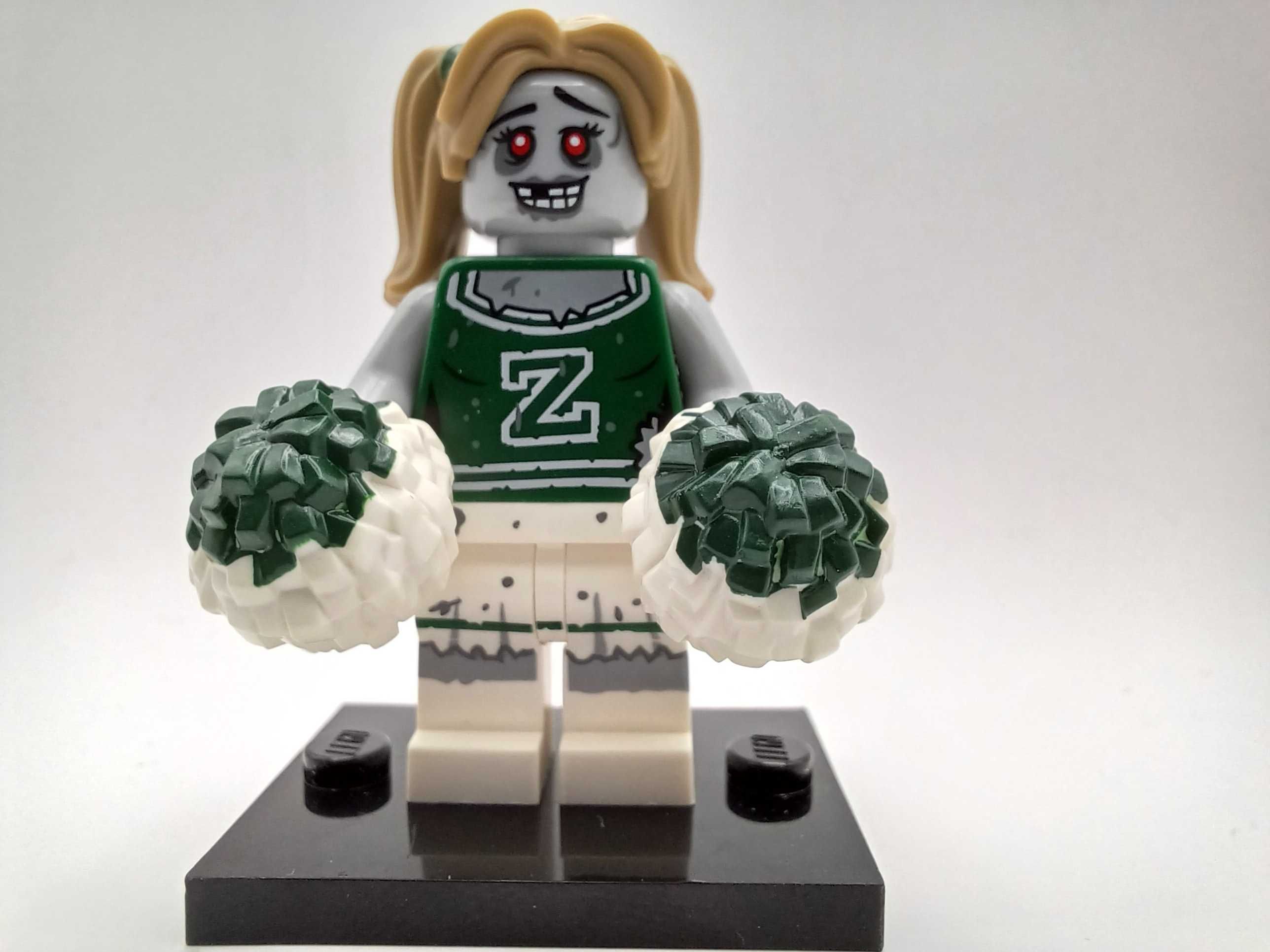 Lego 71010 figurka CMF col14-8	col218 Zombie Cheerleader Cheerleaderka