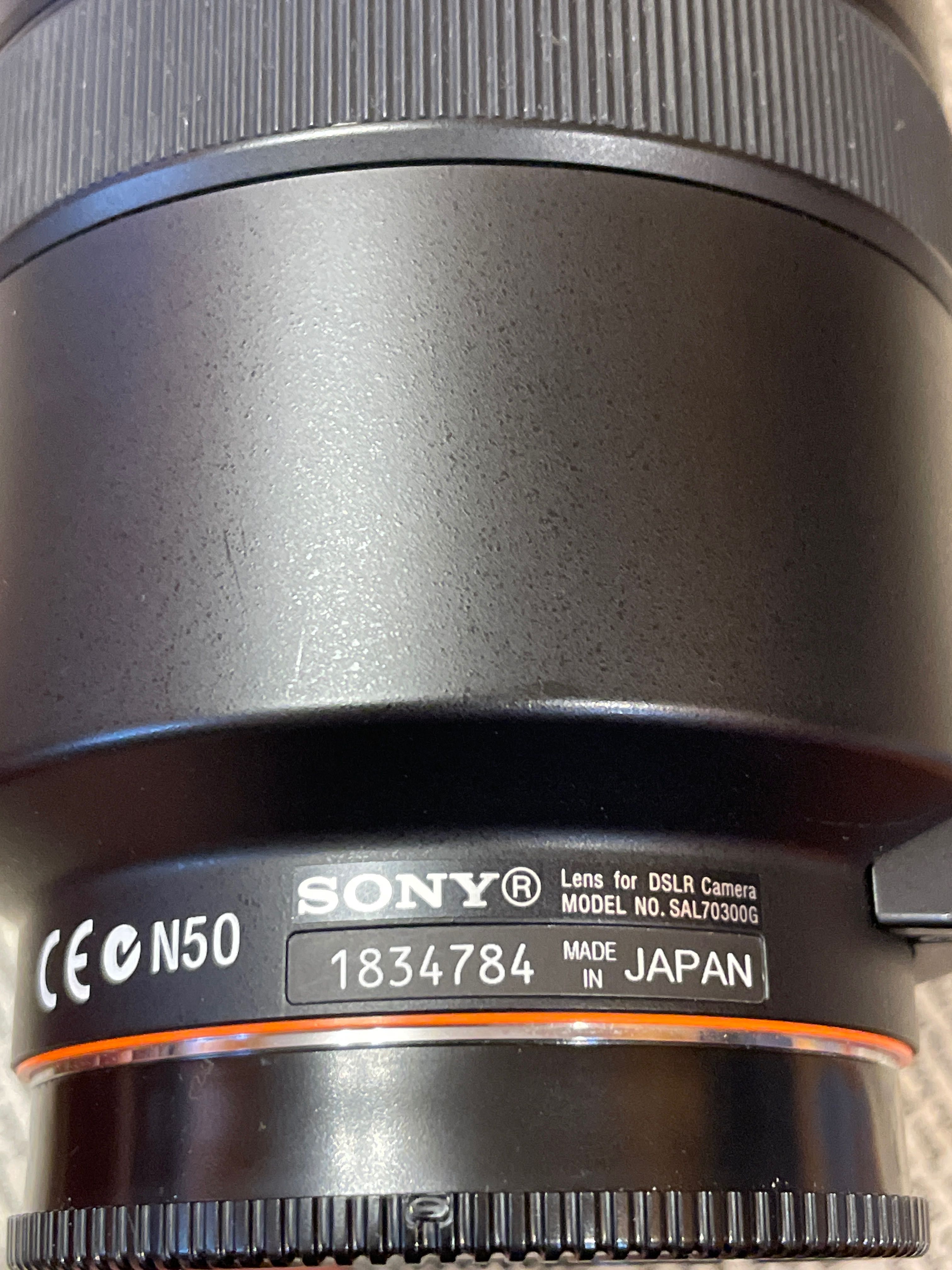 SONY SAL70300G 4.5-5.6/70-300 SSM G лінза обʼєктив (линза объектив)