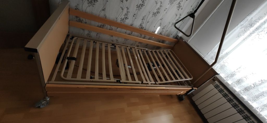 Łóżko rehabilitacyjne Linak – elektryczne, 3-funkcyjne