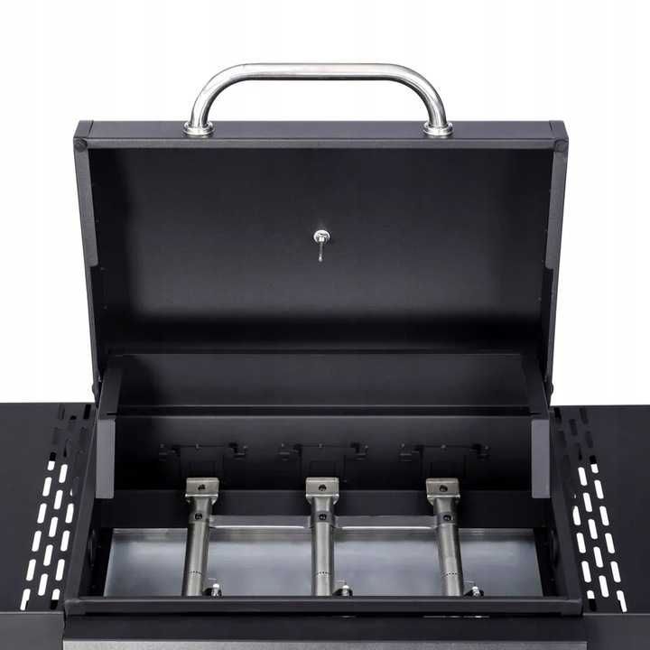 Grill Gazowy EL Fuego SAN JOSE 3 palniki ŻELIWNY RUSZT Stabilny OUTLET