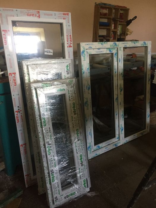 Продам готові металопластикові вікна та двері