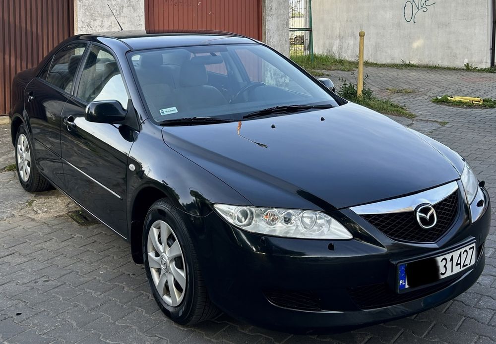 MAZDA 6 Manual 2005r 2.0 Benzyna 141 koni opłaty na rok