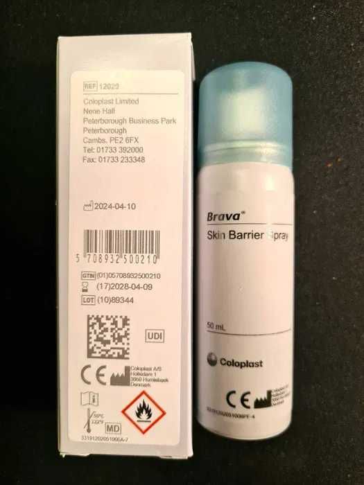 Спрей для шкіри Coloplast 12020 Brava Skin Barrier захисний, 50 мл