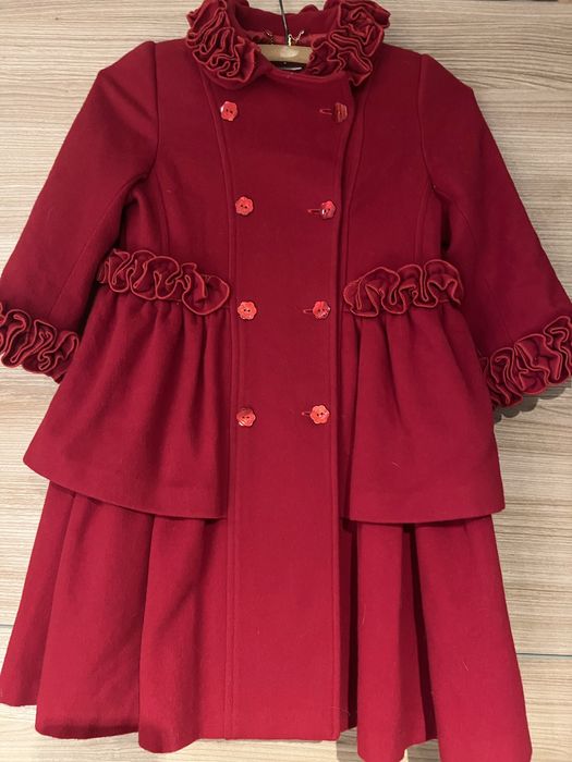 Płaszczyk dla księżniczki na święta