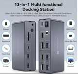 KVM Switch 2 PC 2 Monitory DisplayPort HDMI 4K 60Hz USB 3.0 TJCXELE