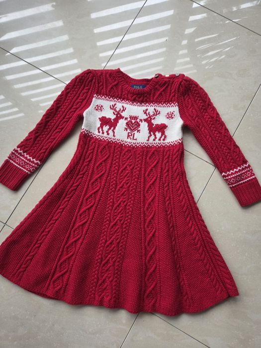 Zimowa sukienka Ralph Lauren