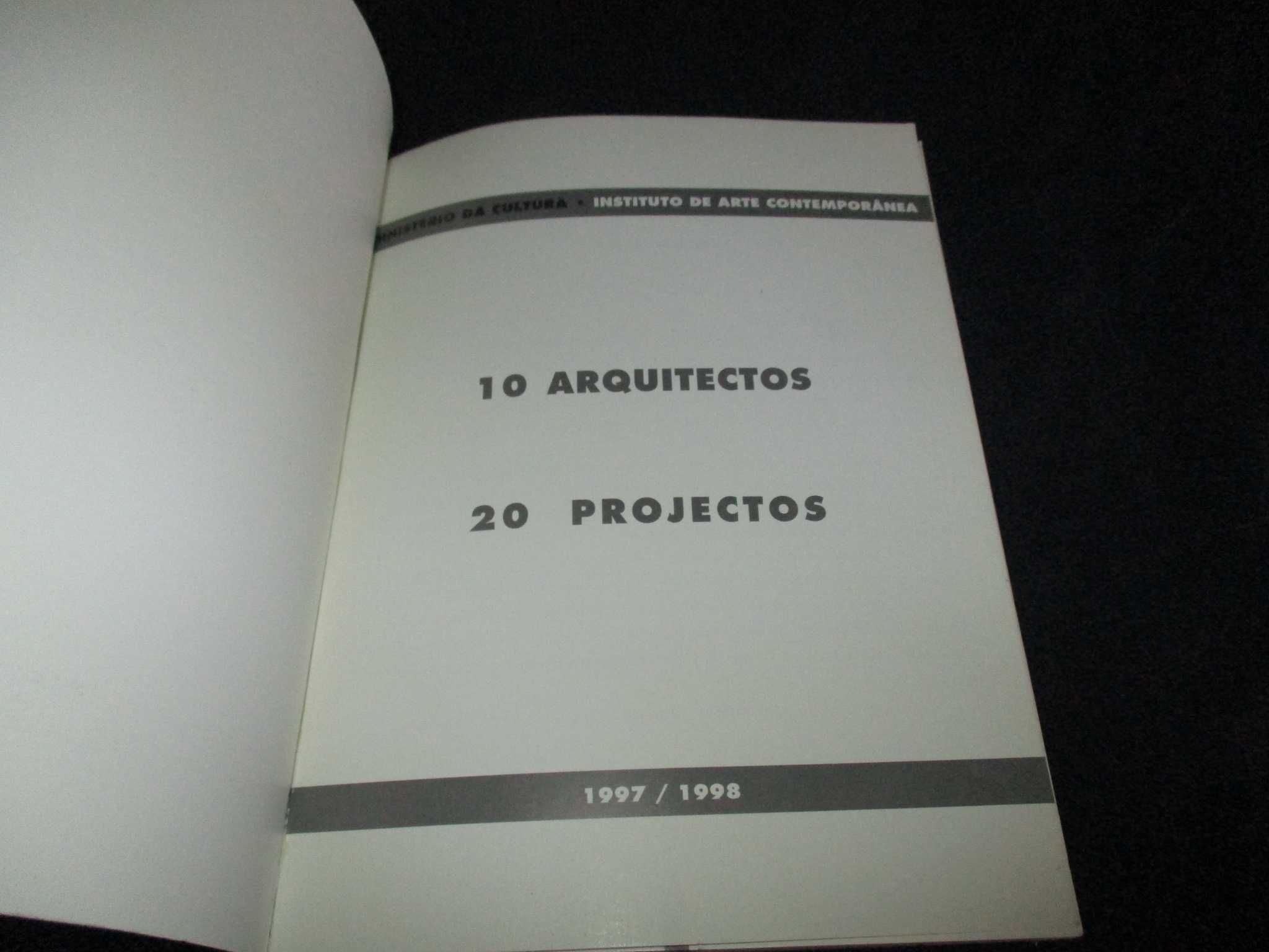 Livro 10 Arquitectos 20 Projectos Instituto de Arte Contemporânea