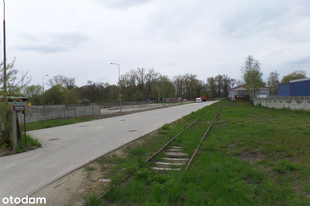 Działka inwestycyjna z bocznicą kolejową Głogów