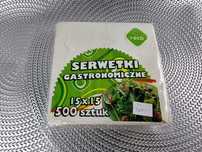 Serwetki papierowe gastronomiczne białe