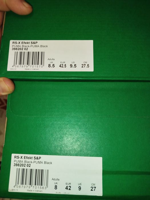 Нові кросівки RS-X Efekt S&P Sneakers