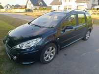 Peugeot 307 kombi sw 1.6 HDi 2008 lift stan bdb klima ABS ESP alufelgi