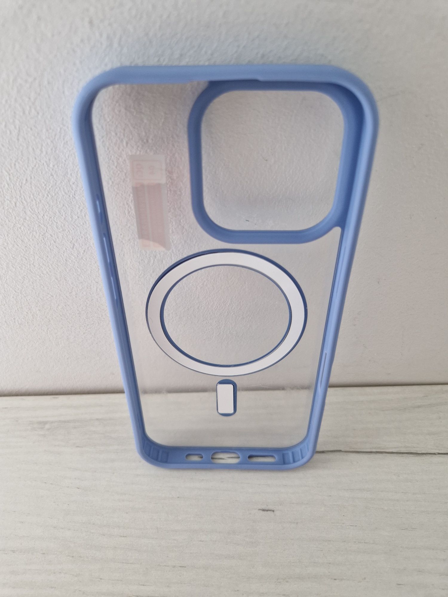 Acrylic Color Magsafe Case do Iphone 16 Pro Max jasnoniebieski