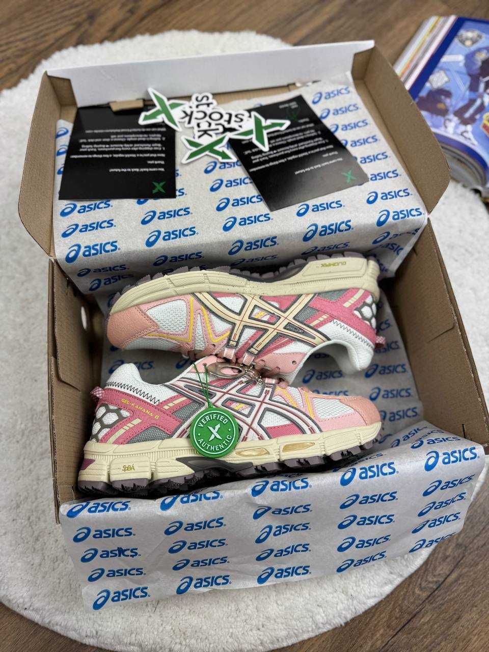 ТОПЧИК! Asics Gel-Kahana 8 Beige Pink 36 37 38 39 40 41 асікс пінк