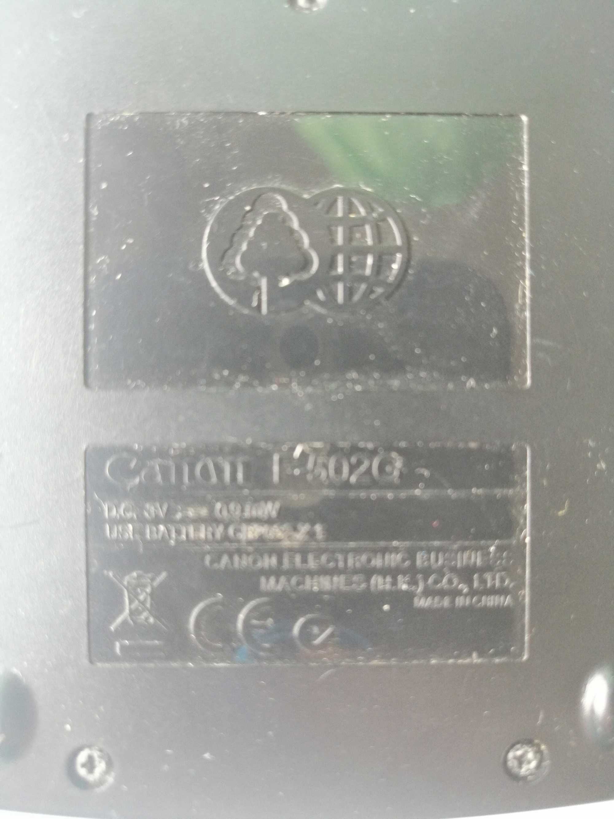 Máquina de calcular CANON F-502G