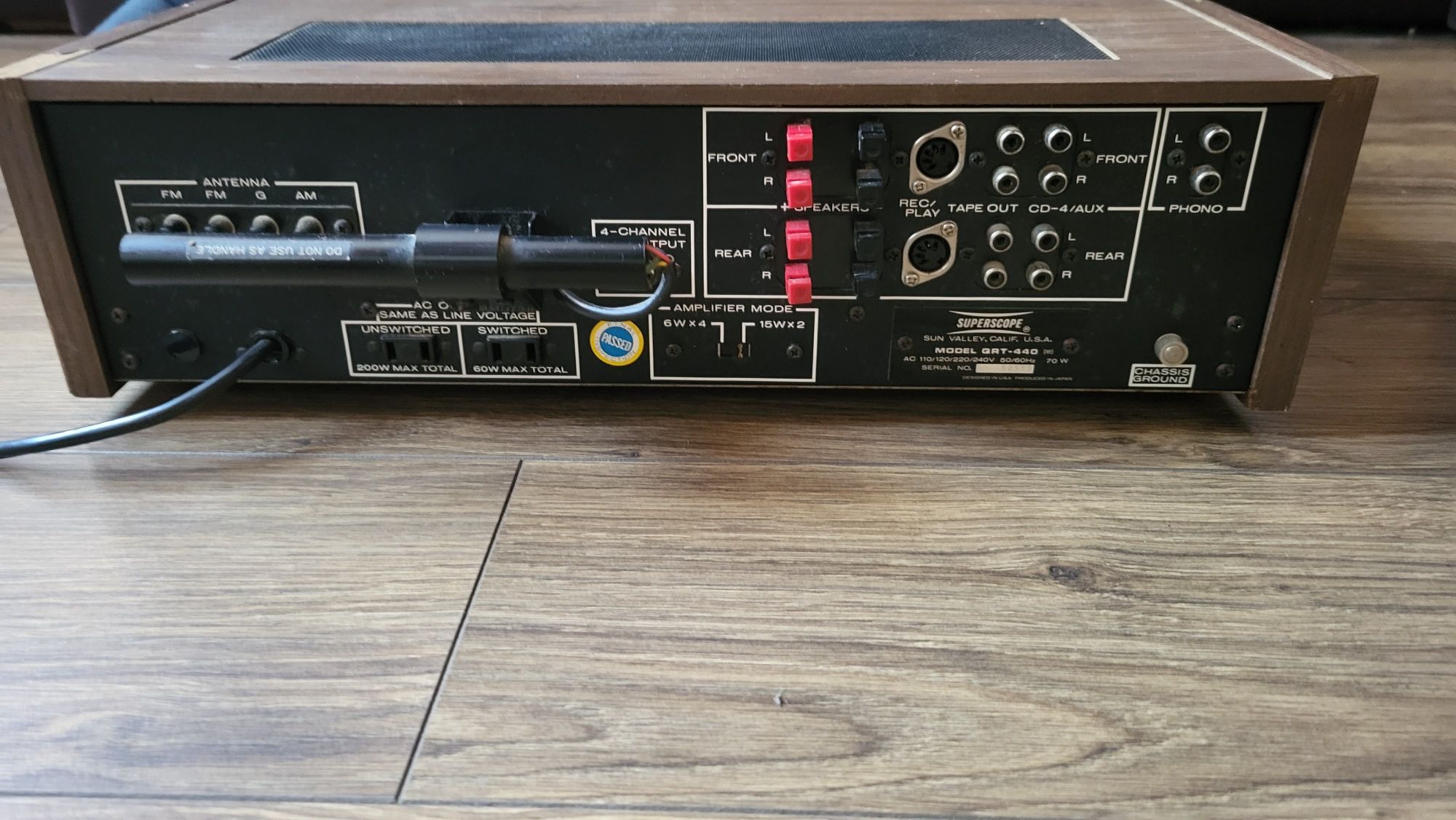 Superscope QRT 440 /amplituner marantz