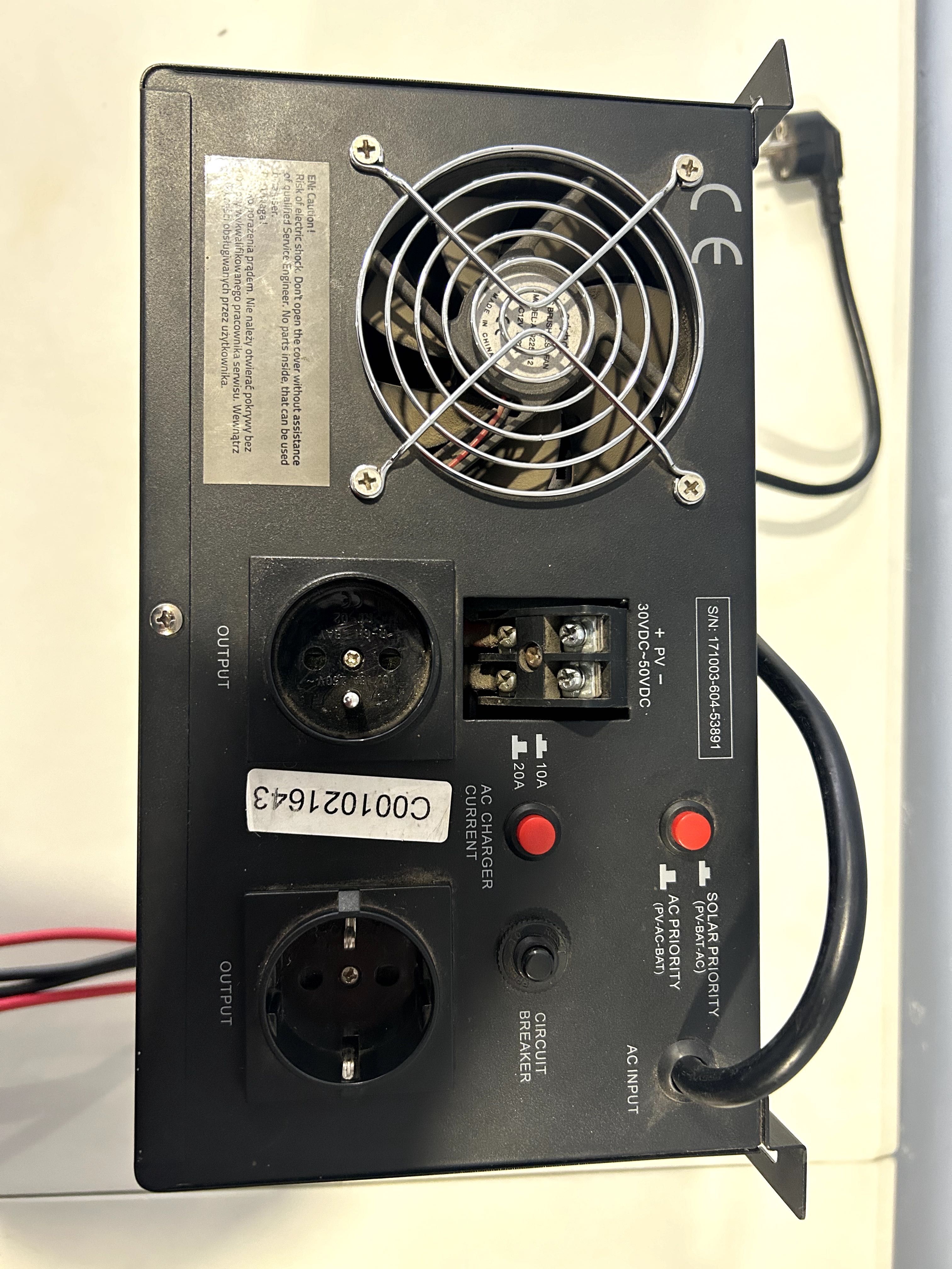 Інвертор Monolith Volt Polska SINUS PRO 2500 W 24/230V 1800/2500W ДБЖ