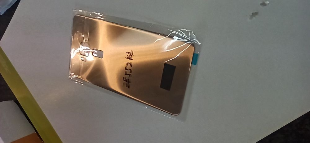 Tampa traseira dourada nova para ASUS ZenFone 3 de 5.5"