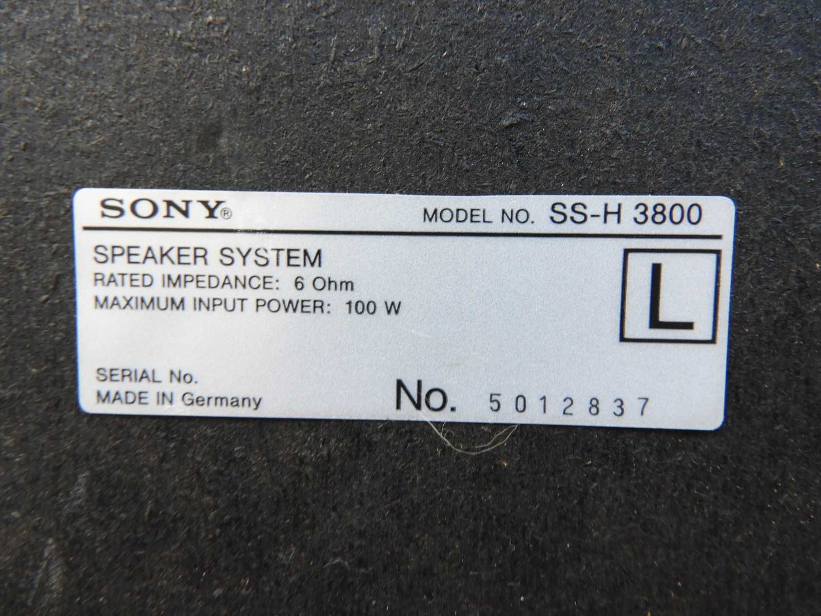 Kolumny Sony SS - H 3800
