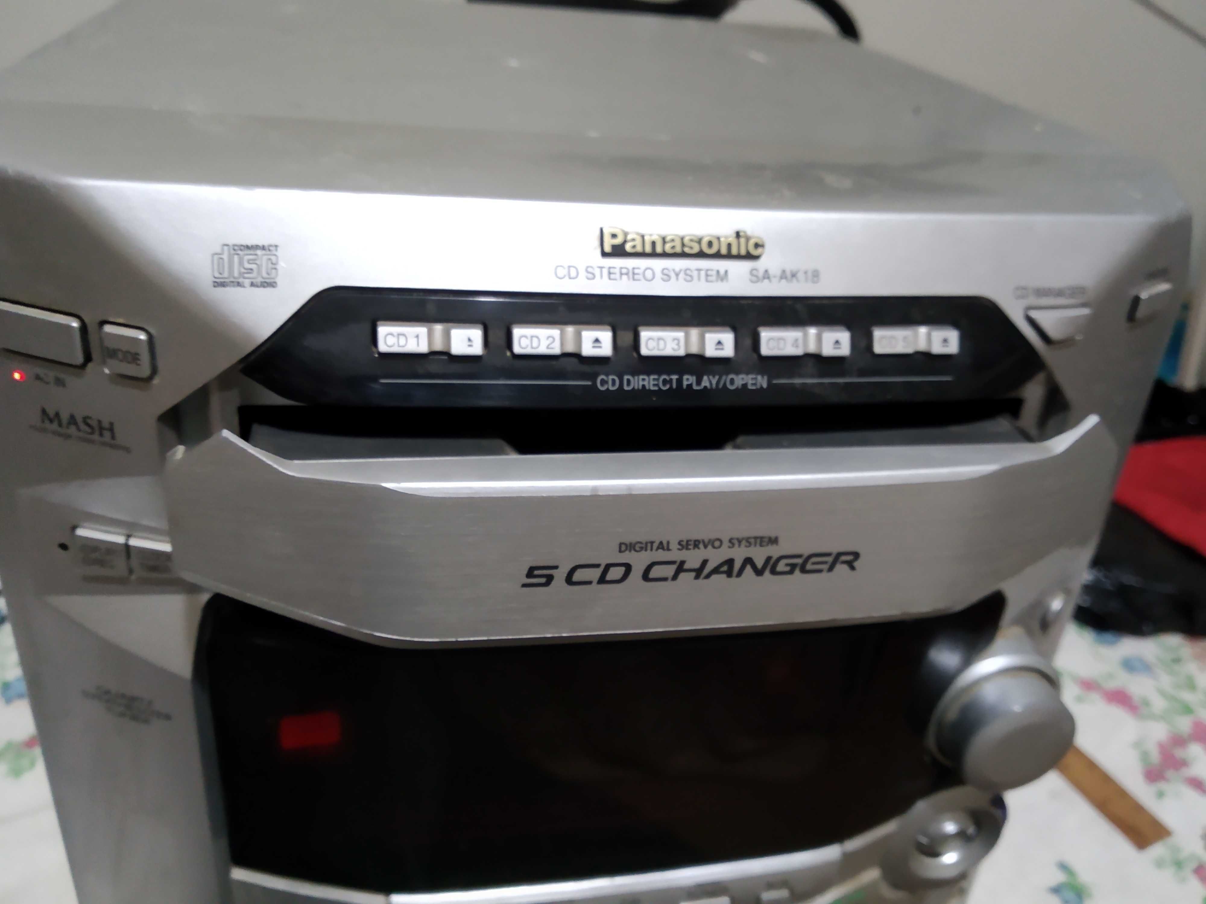 Panasonic sa-ak18 музыкальный музичний центр