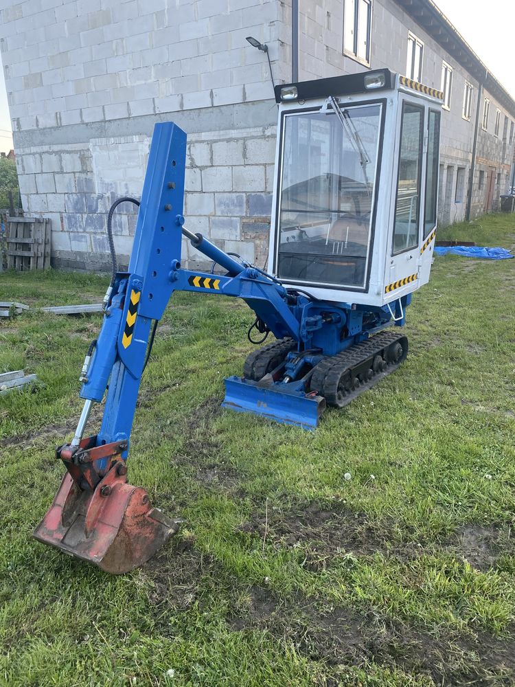 Minikoparka 1t Nowa hydraulika