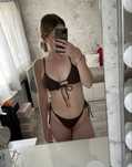 Brązowe bikini z Shein – rozmiar S