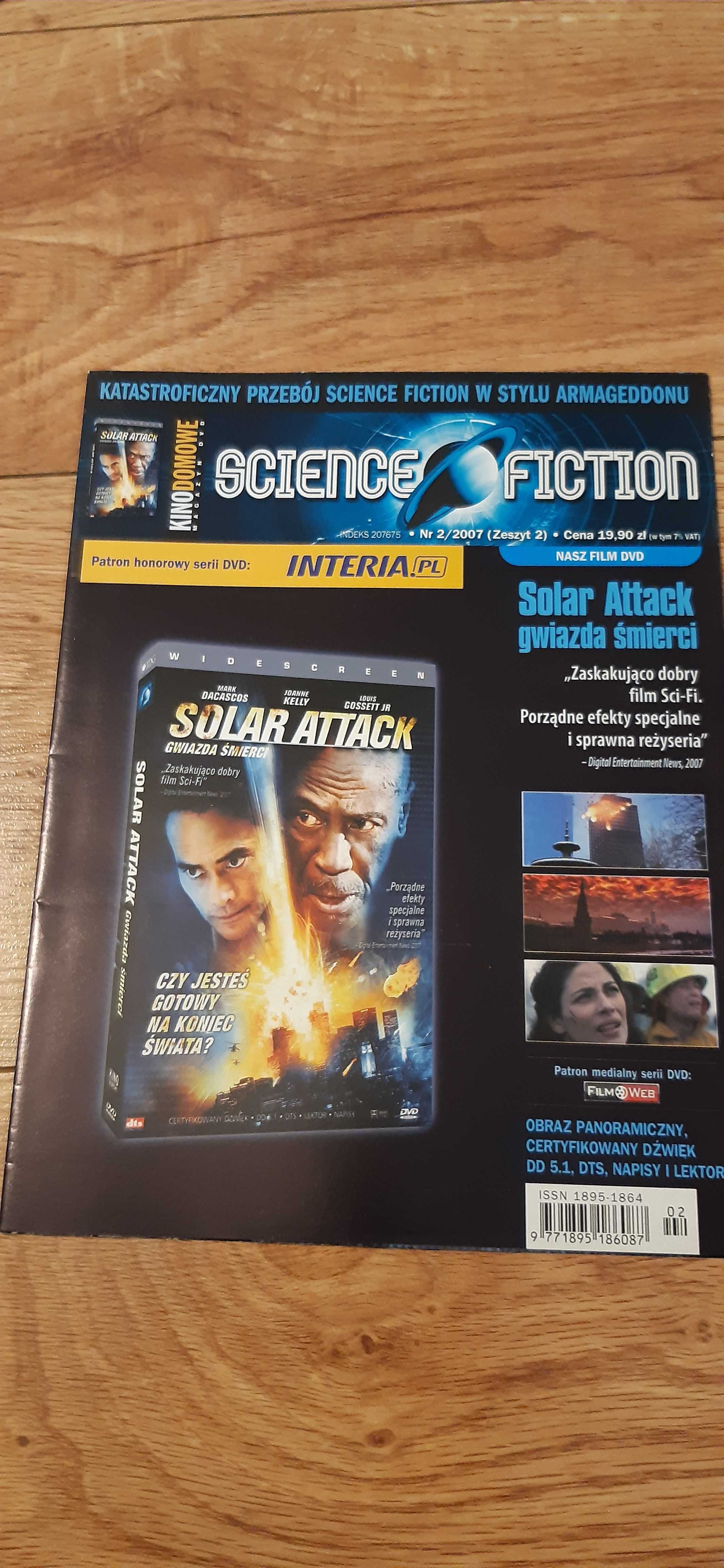 plakat z filmu sc-fi solar attack, mark dacascos