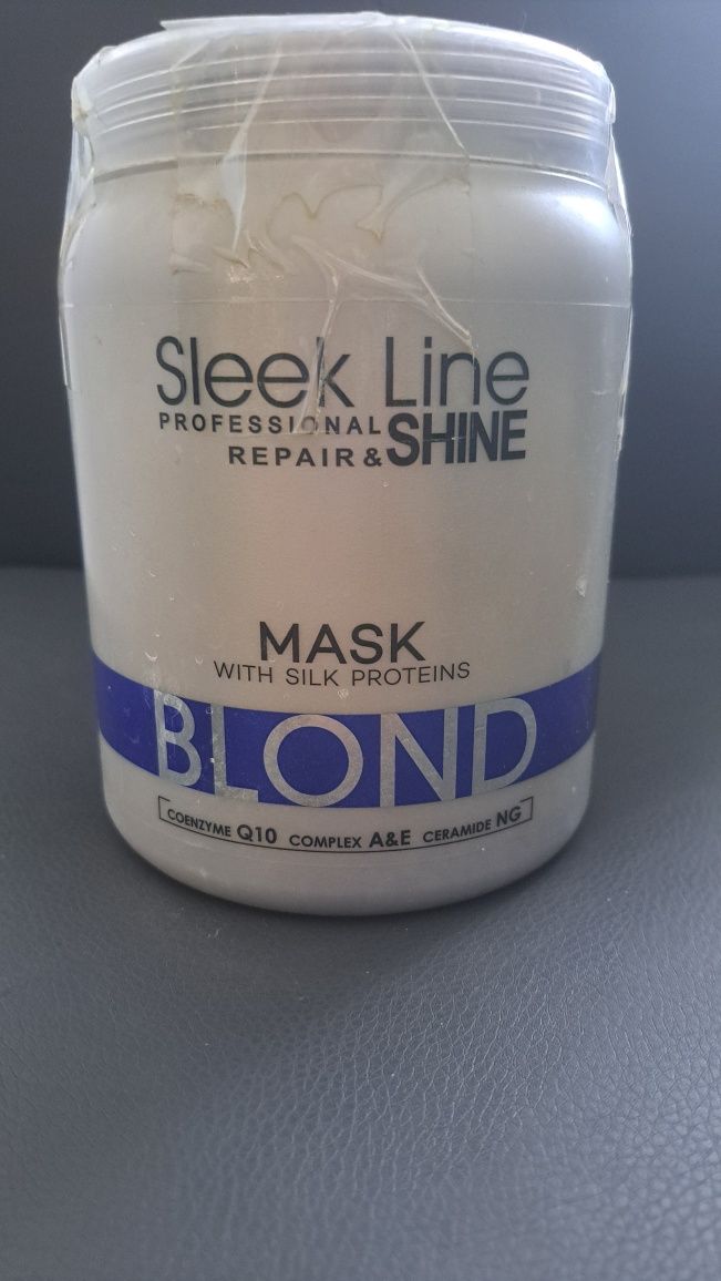 Maska do włosów blond silk prote 1000ml+ szampon