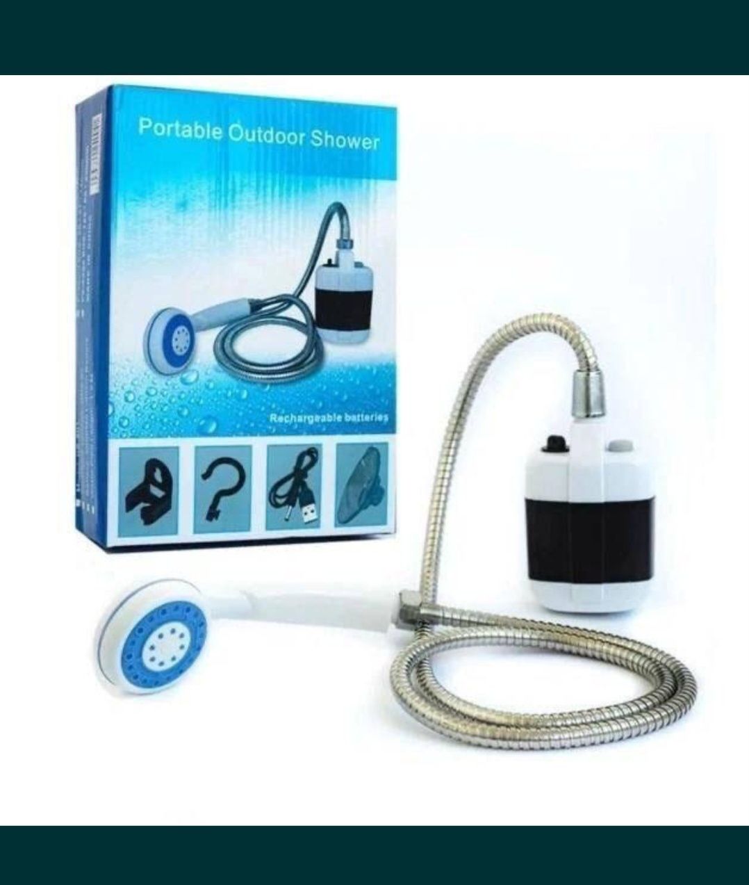 Душ портативний акумуляторний  Portable shower