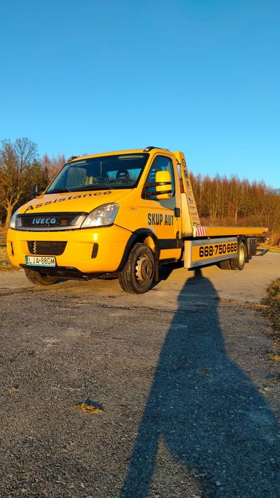 Sprzedam Autolaweta Iveco  Daily 3.0 Widły Płyta salon pl FV BRUTTO