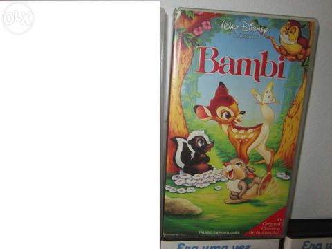 Vhs video Bambi vhs