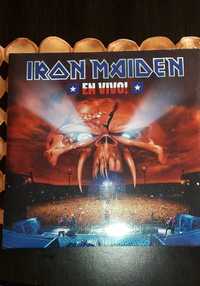 Iron maiden en vivo 3lp winyl płyta winylowa