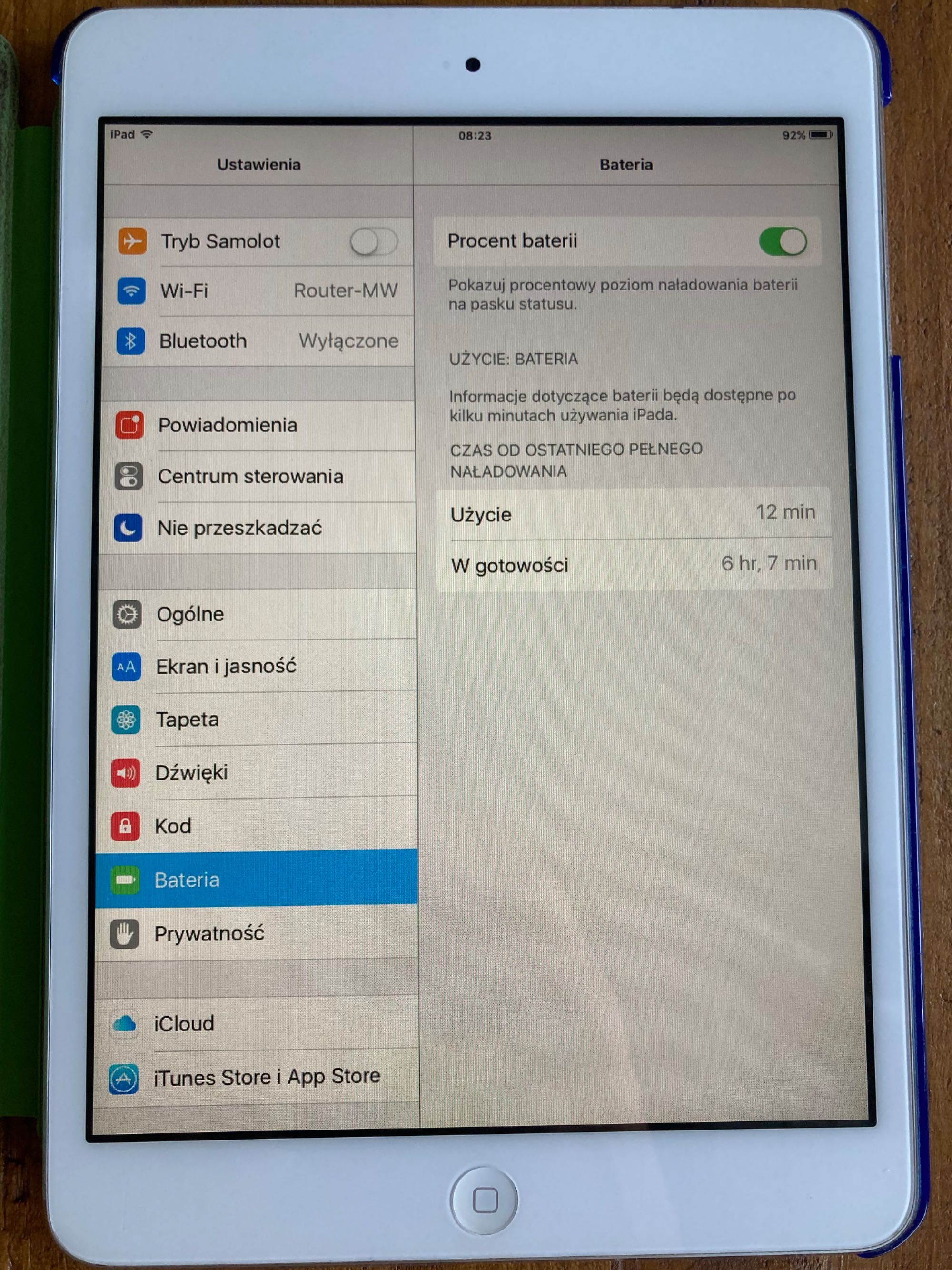 iPad mini 16GB biały MD531LL/A iPad2,5 / A1432