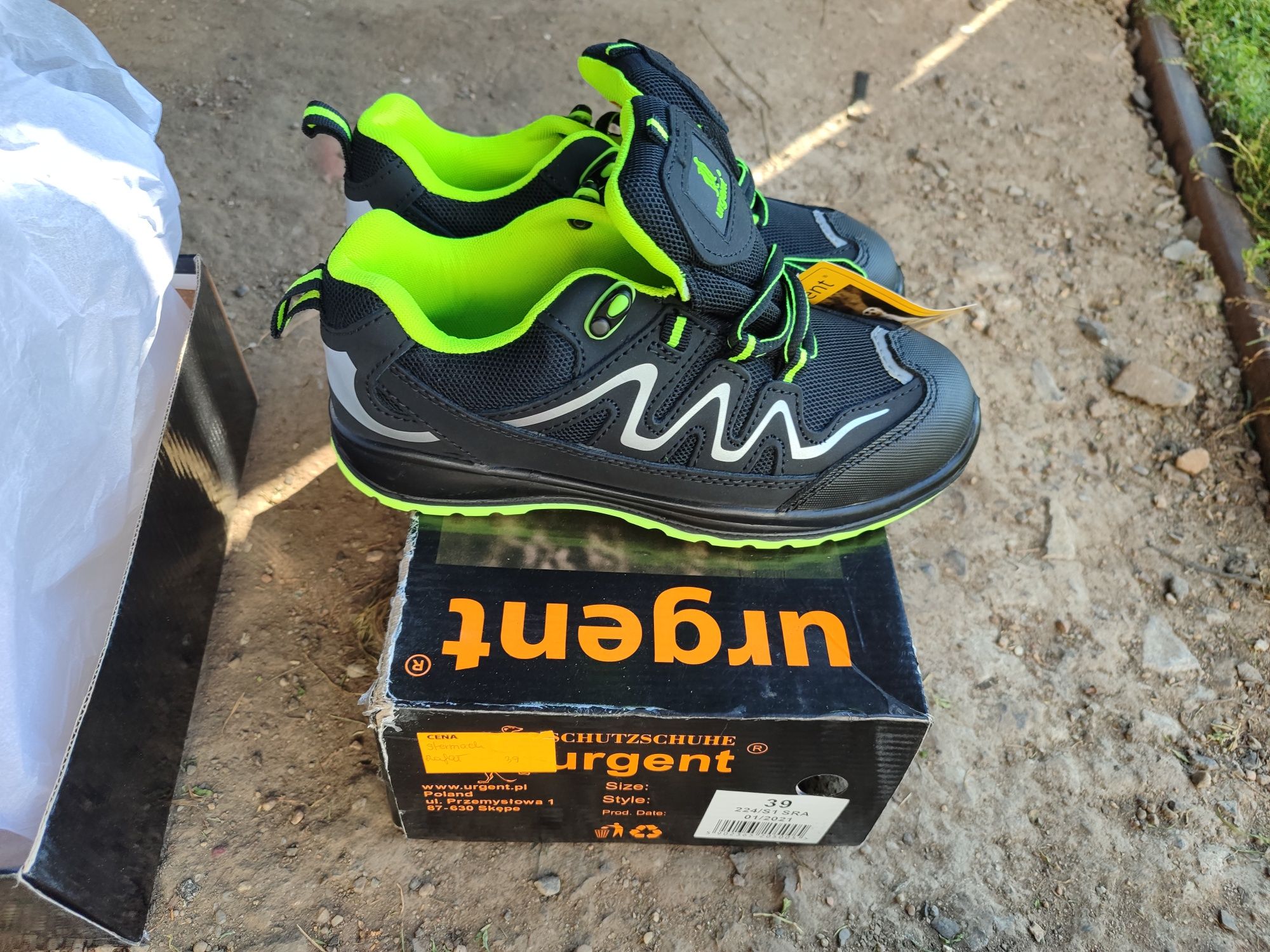 Buty robocze urgent rozmiar 39