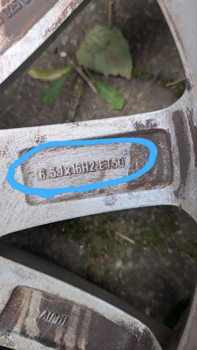 Титанові диски багатоспицеві ориніал гольф 5