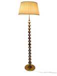 Lampa 156cm podłogowa z onyksami stojąca Abażur